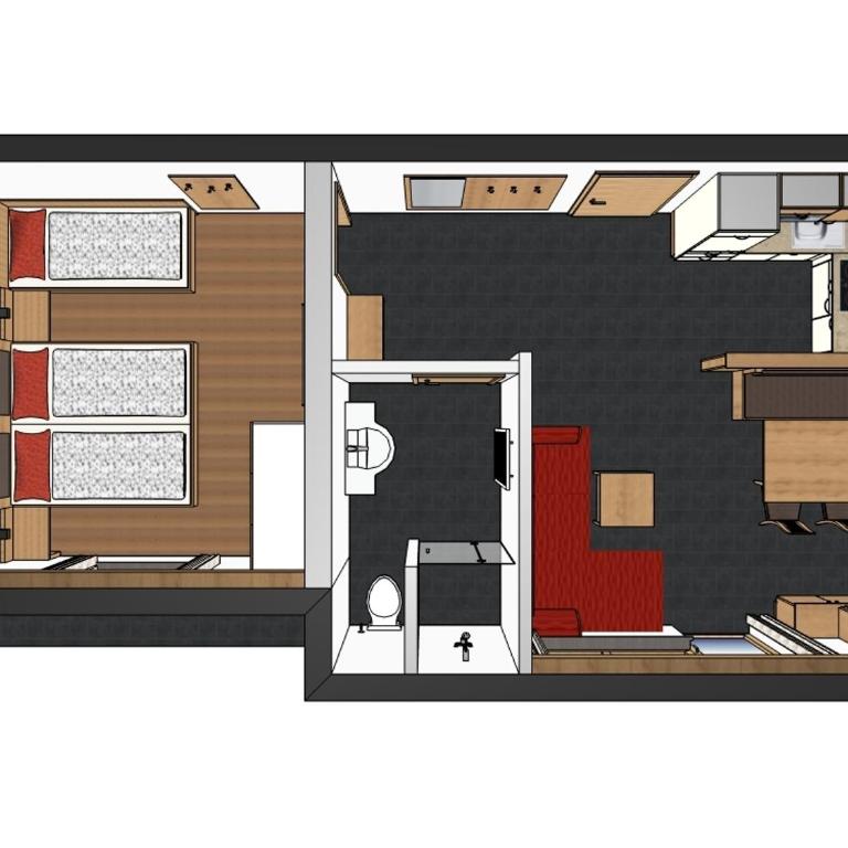 Haus Christina - Apartment mit 1 Schlafzimmer - 1