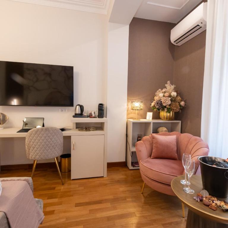 Querini Suite Roma - Camera Quadrupla Deluxe - 7