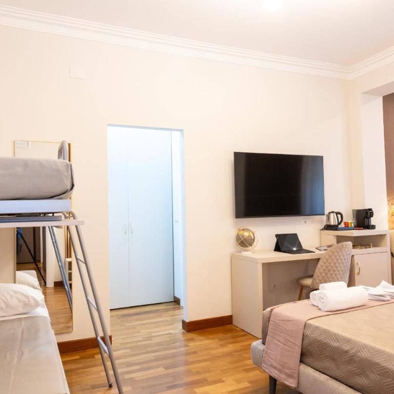 Querini Suite Roma - Camera Quadrupla Deluxe - 14