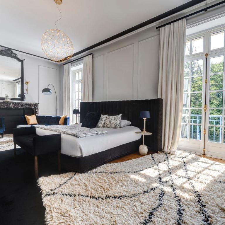 Château des Avenieres - Chambre Deluxe au Château - 8