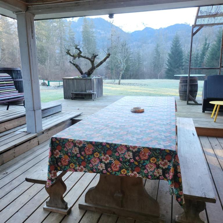 Entre Giffre et Valentine - Apartment mit Blick auf die Berge - 8