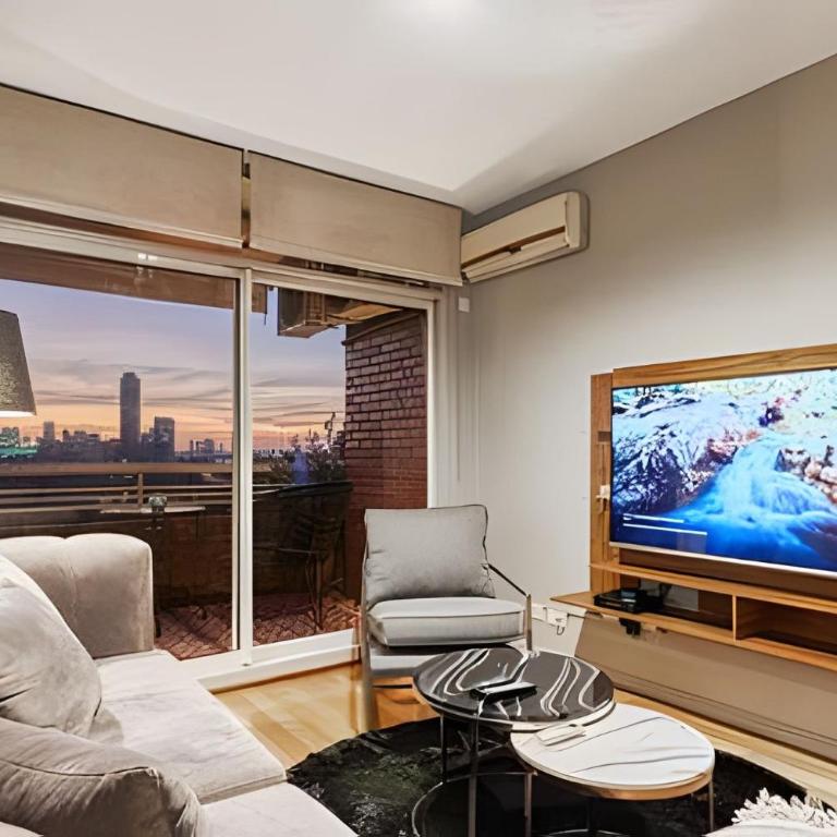 Top Ubicacion Vistas al Campo de Polo y Piscina! - Apartamento Deluxe de 1 dormitorio con vistas a la ciudad - 4