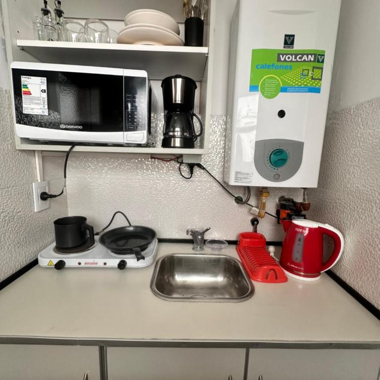 -VIVEMALBEC- Acogedor departamento céntrico - Apartamento de 1 dormitorio - 3