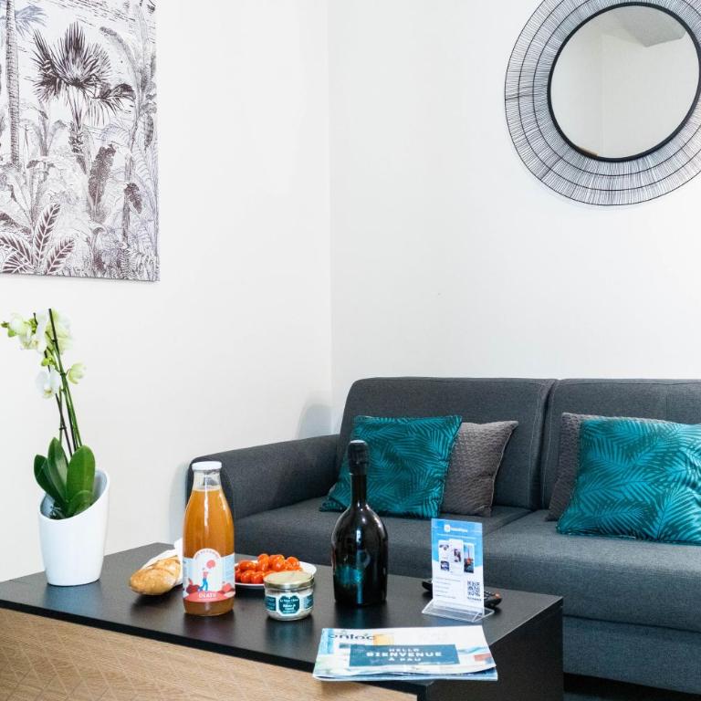ONLOC - Montpezat Coup de cœur - Hyper Centre - Calme - WIFI - Appartement 1 Chambre - 7