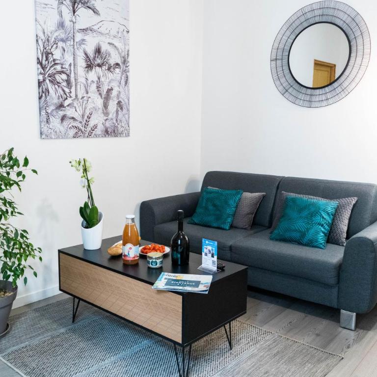 ONLOC - Montpezat Coup de cœur - Hyper Centre - Calme - WIFI - Appartement 1 Chambre - 5