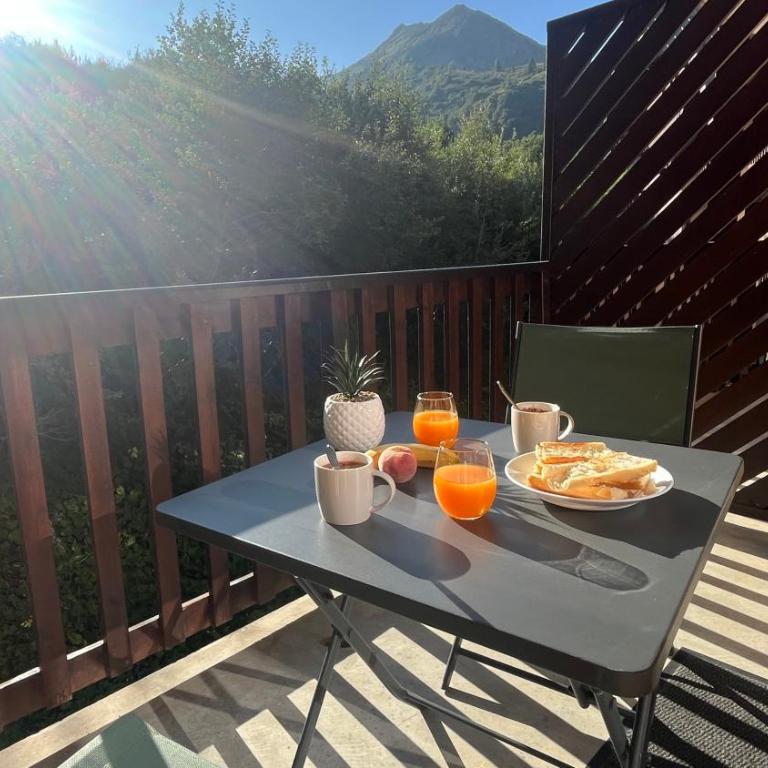 Appartement 4 à 6pers Valmeinier Résidence 4 étoiles - Piscine - Appartement 2 Chambres avec Vue sur la Montagne - 4