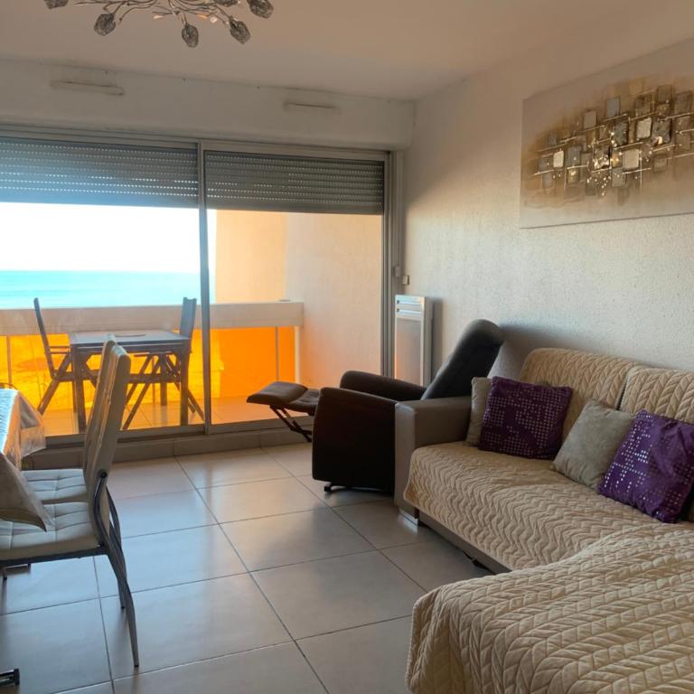 Face à la mer Terrasse ensoleillée &loggia panoramique-4 personnes- - Appartement - 11