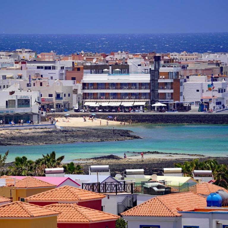 Apartment Flat Piatto Wohnung Marianne Corralejo - Two-Bedroom Apartment with Balcony - 35