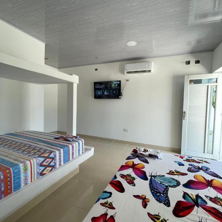 Finca campestre Wakanda - Habitación cuádruple - 3