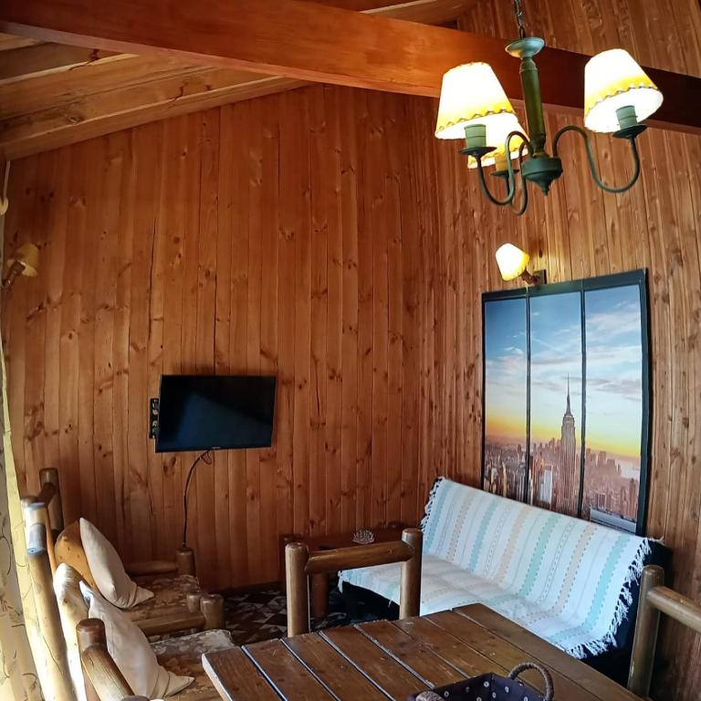 Cabañas vacacionales Lefincul - Three-Bedroom House - 4