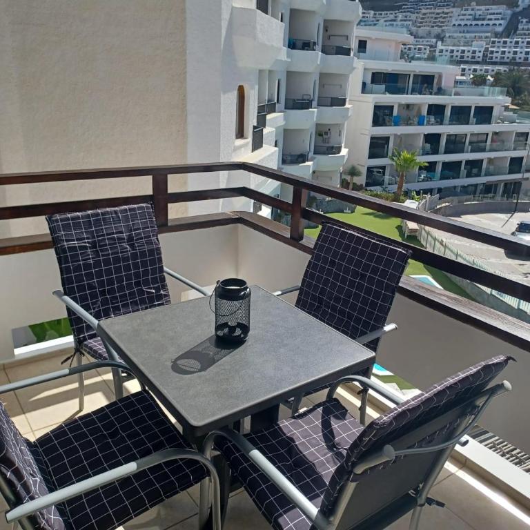 Apartamento con terraza a 2 min de la playa Puerto Rico, Gran Canaria - Apartamento de 2 dormitorios - 12