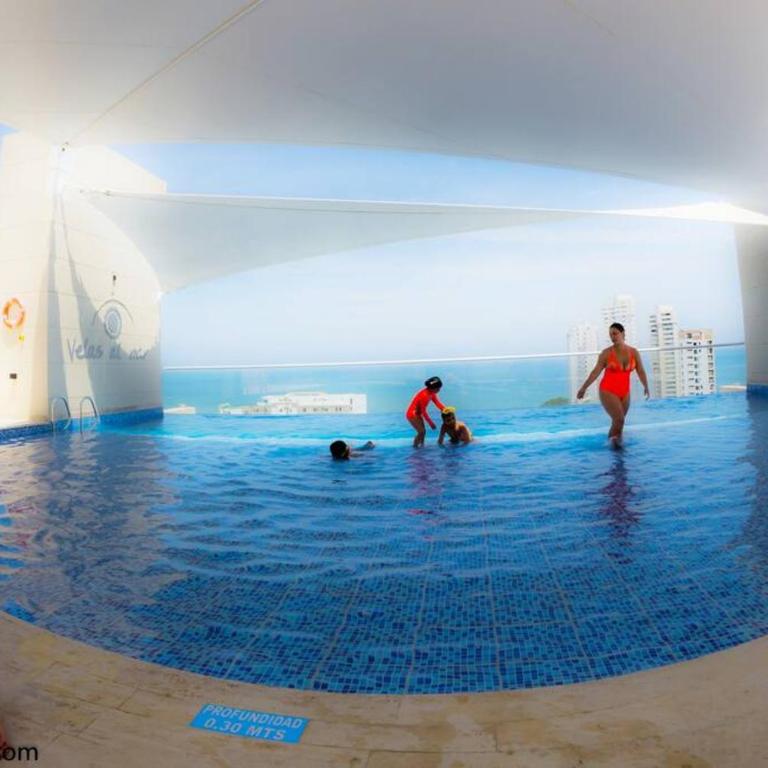 Apartaestudio Perfecto, RODADERO Gaira WIFI 100 - Apartamento de 1 dormitorio - 4