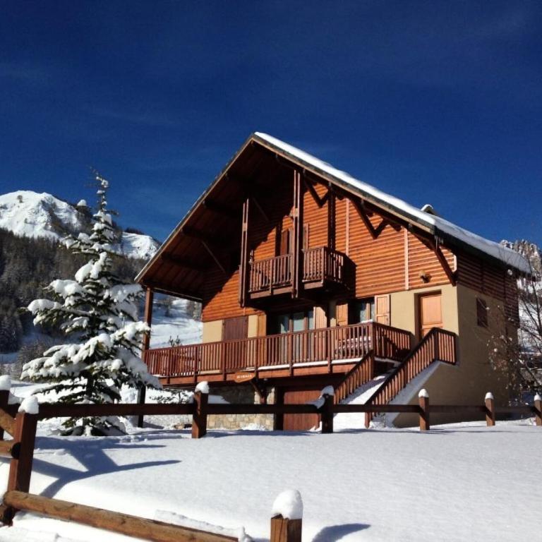 Chalet Crocus - Magnifique chalet aux pieds des pistes au cœur de la station de Réallon 10 à 12 couchages CHALCROCUS MAE-9031 - Chalet - 1