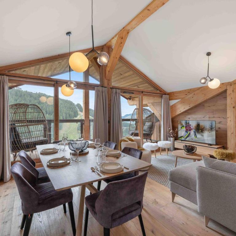 Penthouse moderne à Courchevel, 6 pers, proche pistes - Appartamento con 2 Camere da Letto - 4