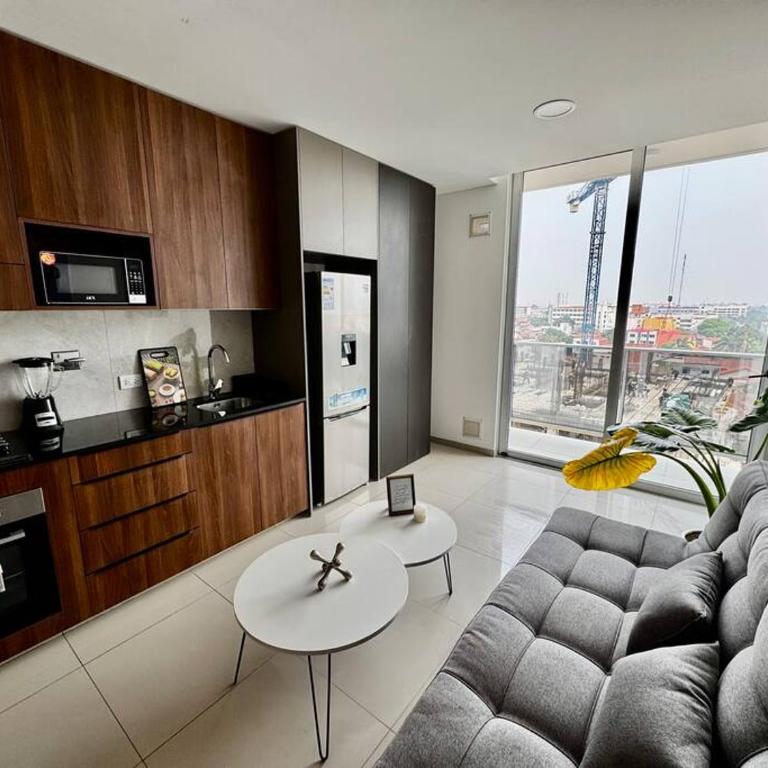 Una espectacular vistar en el centro de Equipetrol - Apartamento de 1 dormitorio - 3
