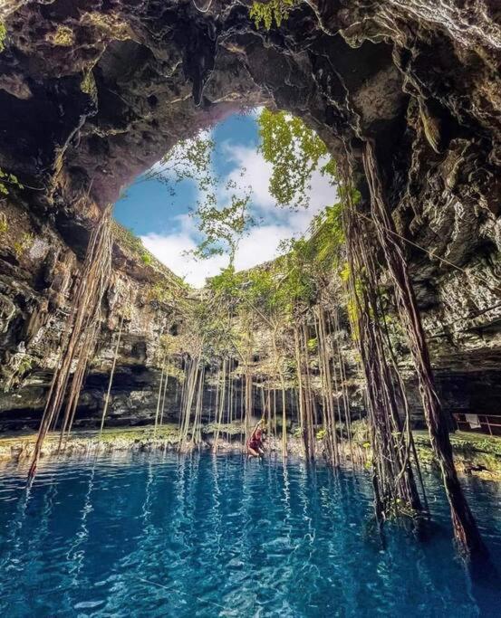 Al lado de ZAMNA, cenotes, Alberca, 2 Rec, cerca de aeropuerto, playa 15 min - Apartamento Familiar de 2 dormitorios - 45