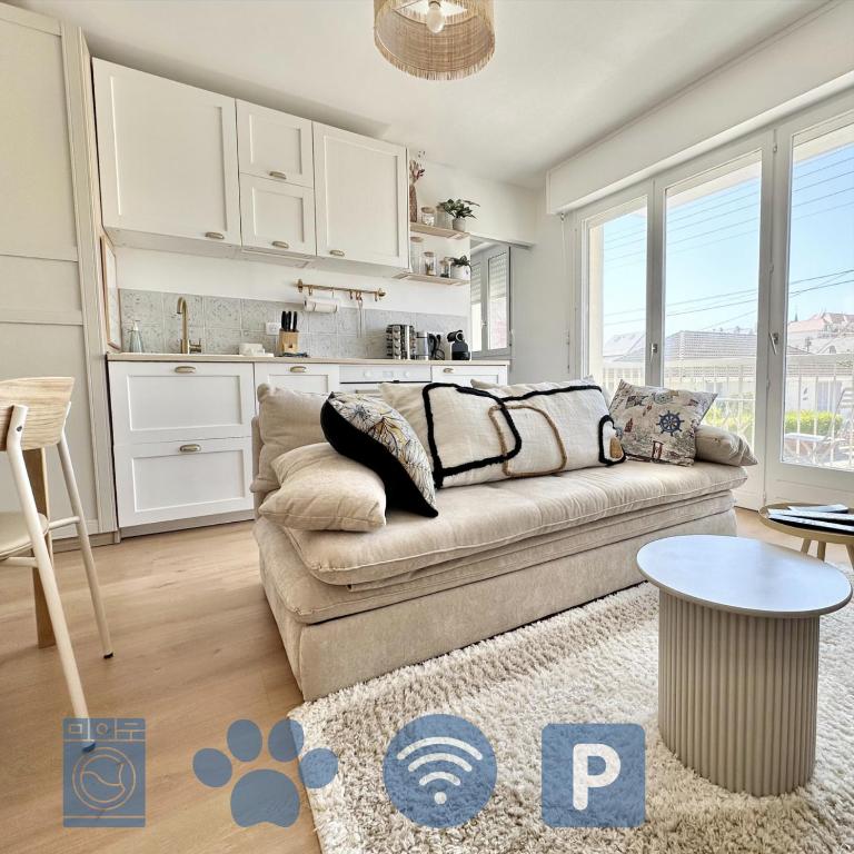 François - Appart lumineux avec Parking et Balcon Face aux Dunes de Berck - Appartamento con 1 Camera da Letto e Balcone - 1