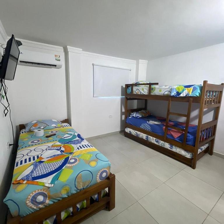 Cabañas Sol y Mar 2 - Habitación Familiar - 1