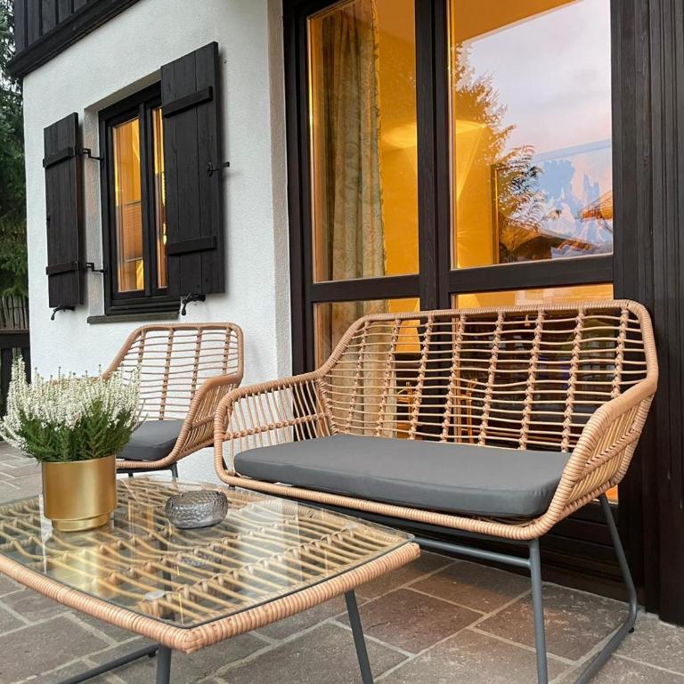 Alpenflair Apartments - Apartment mit 1 Schlafzimmer, Balkon und Bergblick - 8