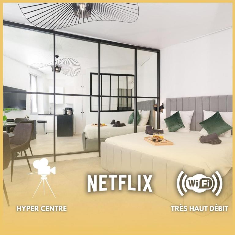 Le Joffre - Hypercentre - 200m Palais - AC - Apartamento de 1 dormitorio - 34