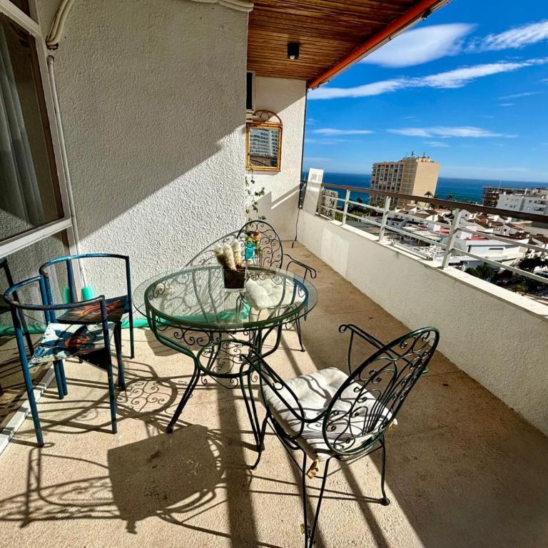 Estudio de 70 mts para 2 personas en La Nogalera with terrace sea views - Apartamento Estudio con balcón - 1
