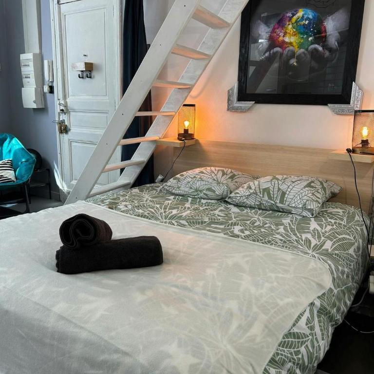 Le Marengo - clim - Gare- centre-ville - Appartement 1 Chambre - 17