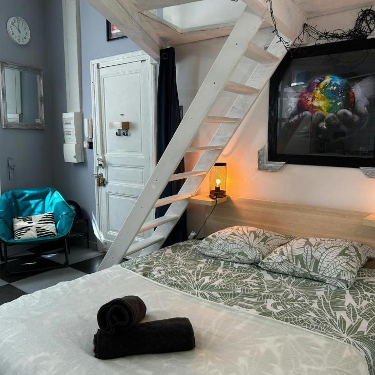 Le Marengo - clim - Gare- centre-ville - Appartement 1 Chambre - 18