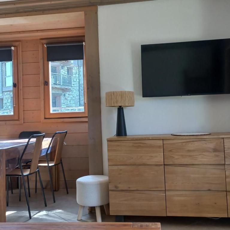 les 7 laux immobilier chalet D - Appartement Familial 2 Chambres avec Vue - 8
