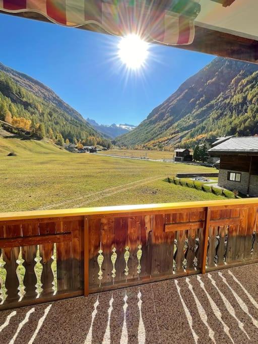 Maisonette Wohnung - Chalet Amethyst in Taesch bei Zermatt - Apartment mit Aussicht und Balkon - 21