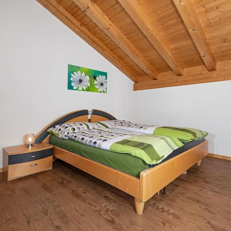 Maisonette Wohnung - Chalet Amethyst in Taesch bei Zermatt - Apartment mit Aussicht und Balkon - 2