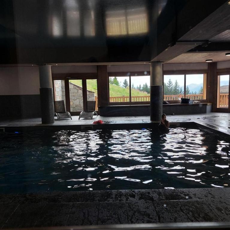Résidence L'iseran - Spacieux 4 pièces, pieds des pistes, résidence haut de gamme avec piscine, vue splendide sur le Mont Blanc et terrasse Ouest. MAE-8921 - Appartement - 15