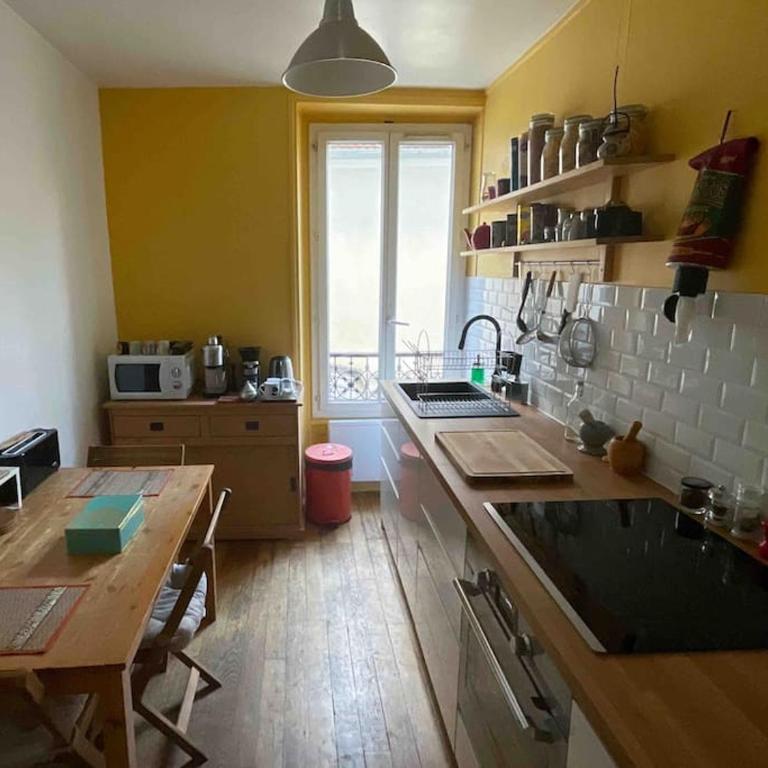 Quiet APT 2Rooms Big Kitchen Canal Saint Martin - Appartement 1 Chambre - 7