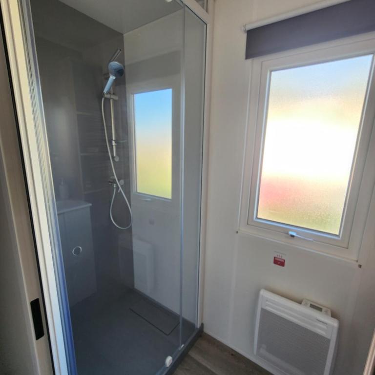Mobil-Home climatisé de 40m2 à 800m de la plage - Mobilheim - 13