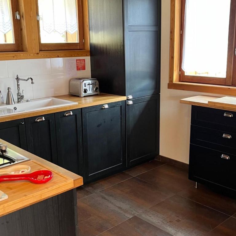 Chalet spacieux 12 pers, 4 ch, 4 sdb, cuisine équipée, parking, cheminée - FR-1-676-201 - Chalet - 7