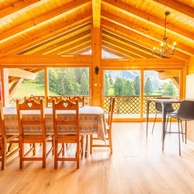 Grand appart 3 pièces, 8 pers, garage, wifi, La Clusaz - FR-1-437-114 - Apartamento - 1