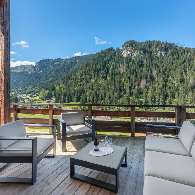 Chalet 1100 - Bo Immobilier Chatel - à mi-chemin du centre et du Linga -Reduced prices on ski passes Châtel & Portes du Soleil - Chalet - 4