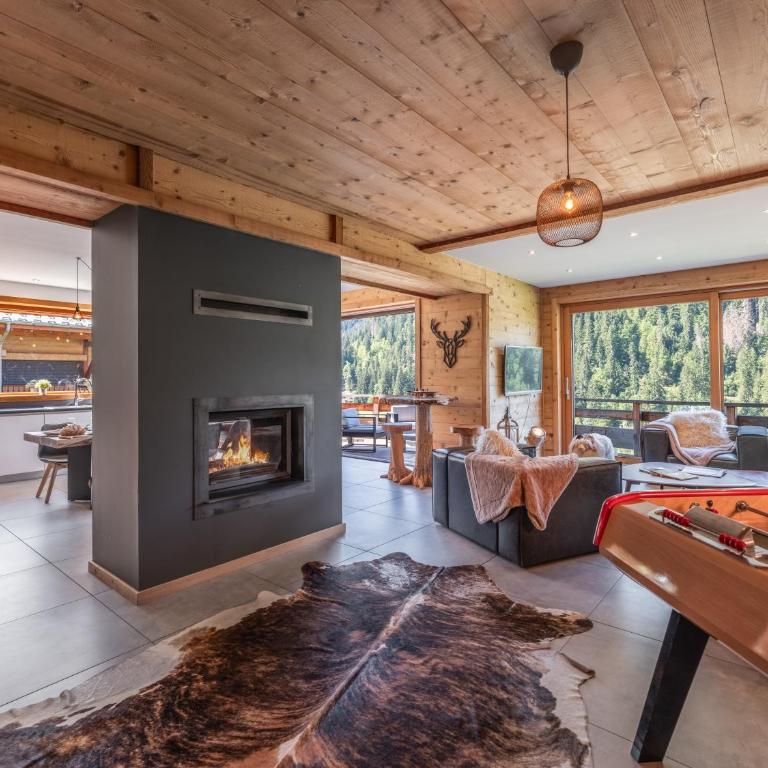 Chalet 1100 - Bo Immobilier Chatel - à mi-chemin du centre et du Linga -Reduced prices on ski passes Châtel & Portes du Soleil - Chalet - 8