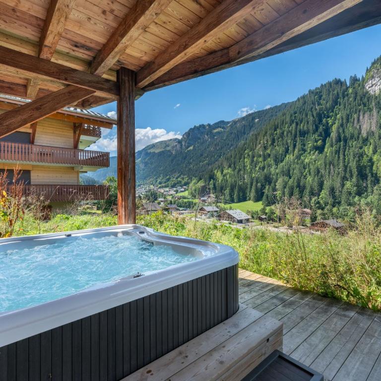 Chalet 1100 - Bo Immobilier Chatel - à mi-chemin du centre et du Linga -Reduced prices on ski passes Châtel & Portes du Soleil - Chalet - 5