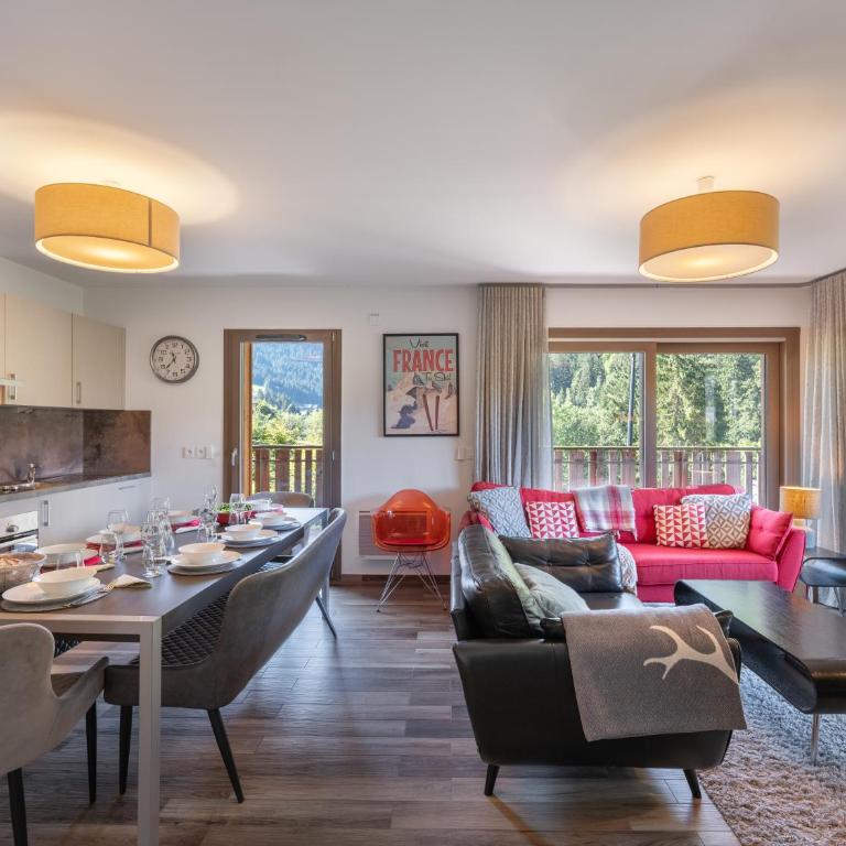 Les 4 Elements - Apt B01 - BO Immobilier- Reduced prices on ski passes Châtel & Portes du Soleil - Apartamento con 4 dormitorios - 1