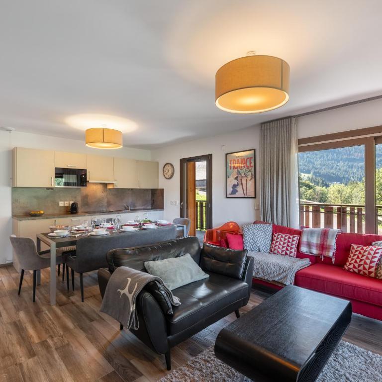 Les 4 Elements - Apt B01 - BO Immobilier- Reduced prices on ski passes Châtel & Portes du Soleil - Apartamento con 4 dormitorios - 6