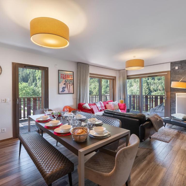 Les 4 Elements - Apt B01 - BO Immobilier- Reduced prices on ski passes Châtel & Portes du Soleil - Apartamento con 4 dormitorios - 9