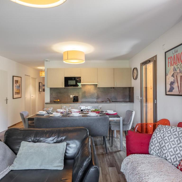 Les 4 Elements - Apt B01 - BO Immobilier- Reduced prices on ski passes Châtel & Portes du Soleil - Apartamento con 4 dormitorios - 8