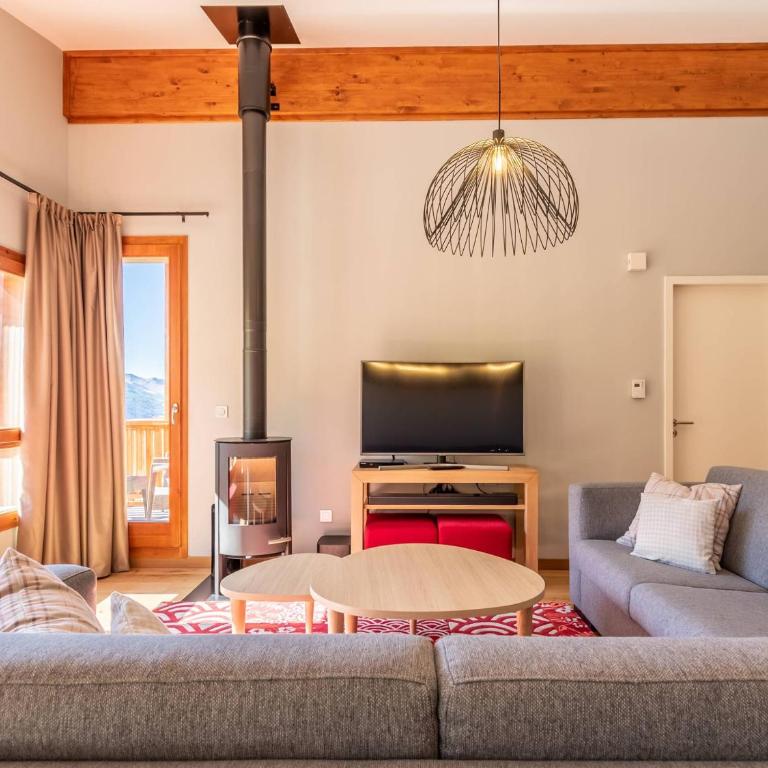 Duplex 4 chambres avec piscine, spa et parking aux Arcs 1800 - FR-1-352-55 - Appartement (8 Adultes) - 3