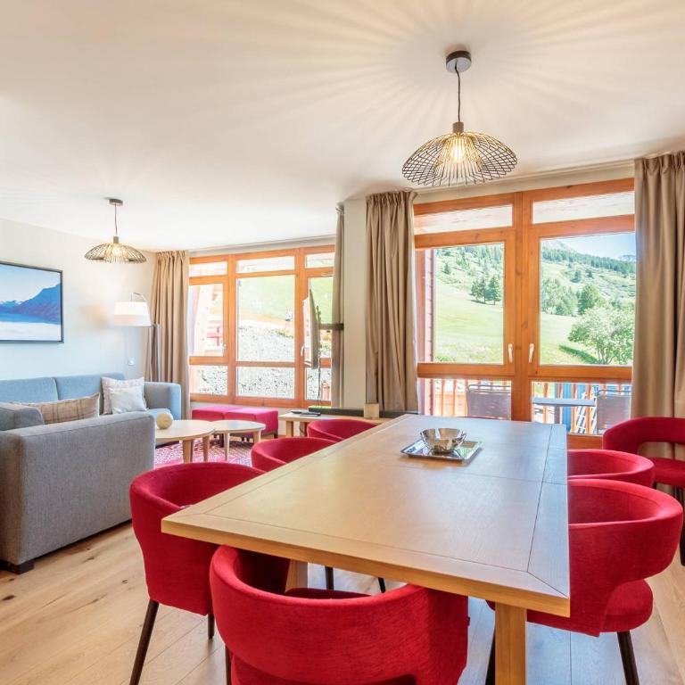 Superbe appartement aux Arcs 1800, 7 couchages, piscine, spa, fitness, parking, ski aux pieds - FR-1-352-58 - Appartement (7 Adultes) - 1