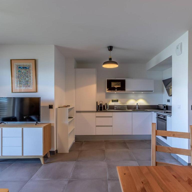 Les Arcs 1800 : Appart lumineux 3P, sauna, hammam, proche pistes, 6 pers - FR-1-352-60 - Appartement (6 Adultes) - 8