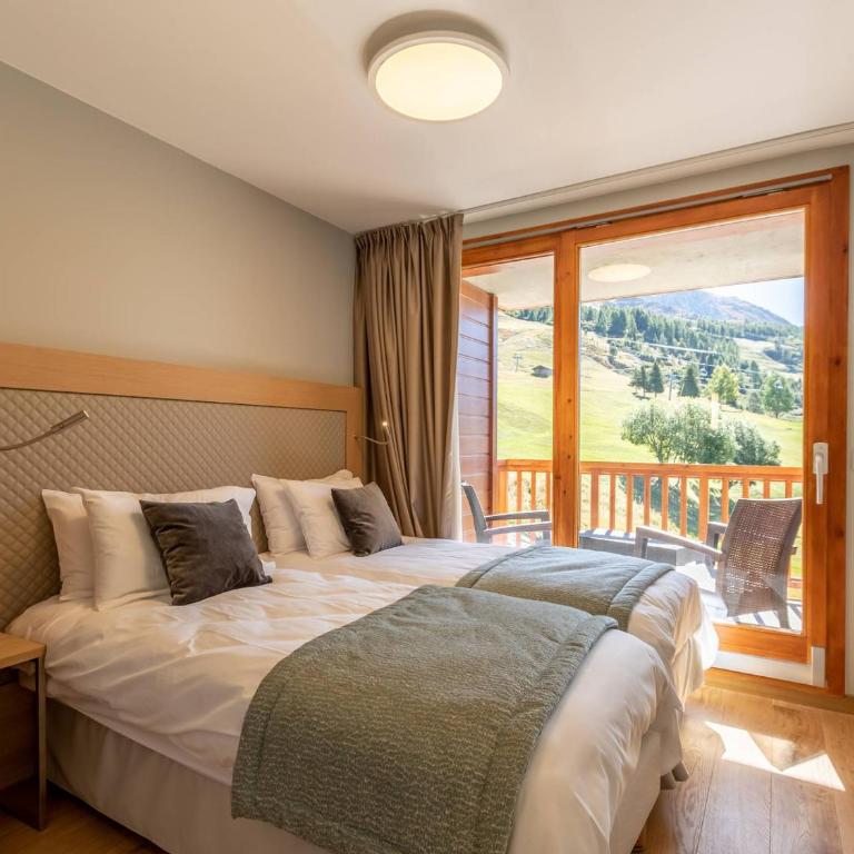 Duplex 4 chambres avec piscine, spa et parking aux Arcs 1800 - FR-1-352-55 - Appartement (8 Adultes) - 12