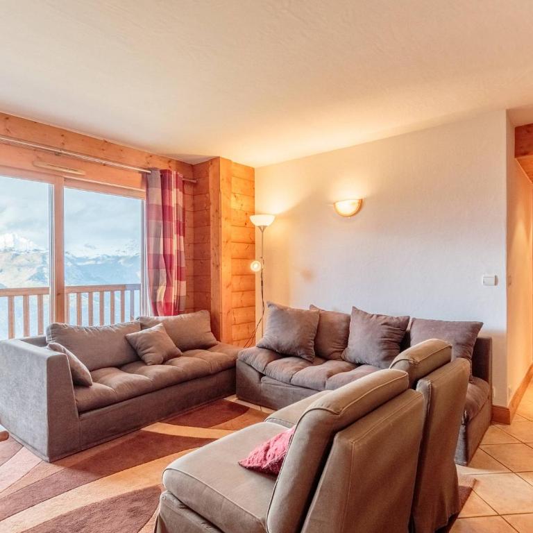 Appartement ski-in/ski-out 4 chambres, 8 pers, parking couvert, WiFi - FR-1-352-82 - Appartement - 1
