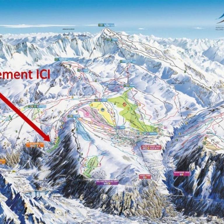 Ski in and ski out in Oz, Alpe d'Huez - Appartement 3 Chambres Premium - 28