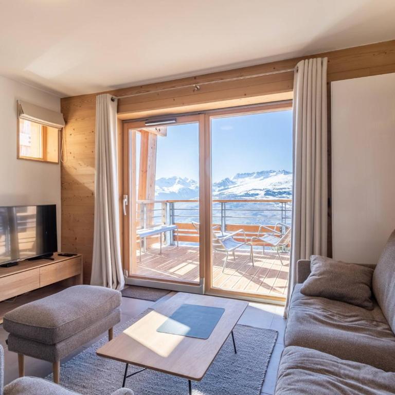 Appart 3 ch. moderne Les Arcs 1800, 8 pers., accès détente - FR-1-352-48 - Appartement (8 Adultes) - 1