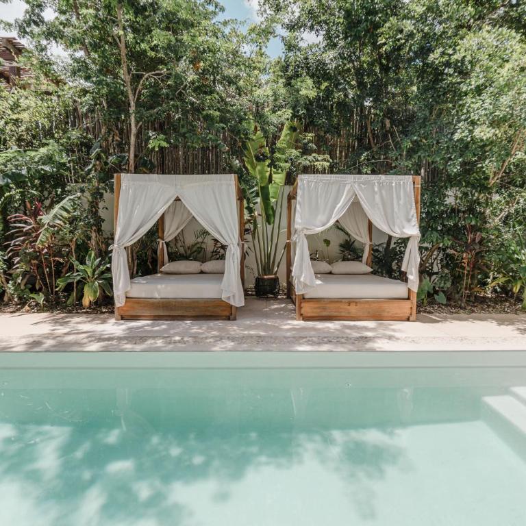 Villa Sorella in Aldea Zama 24Hrs Security, 5min to the beach - Villa - 3